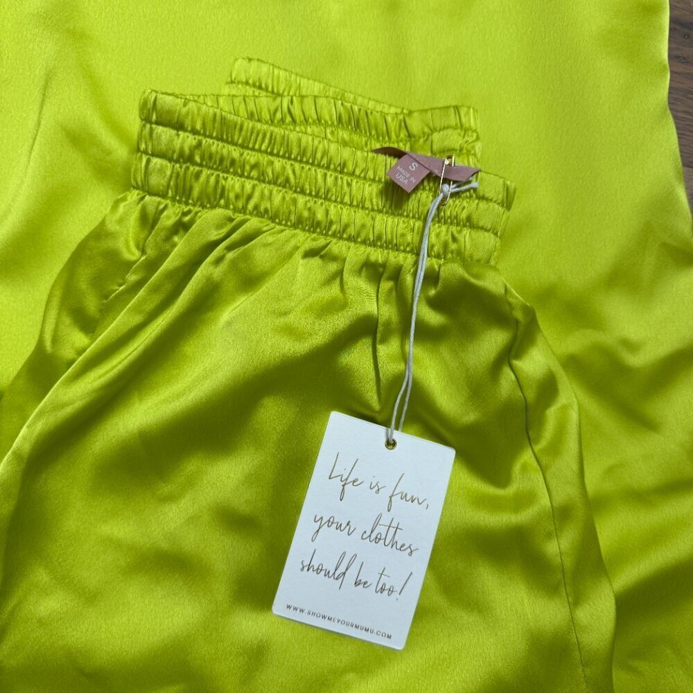 Show Me Your Mumu Irwin Pants in Citrine - Picture 6 of 7